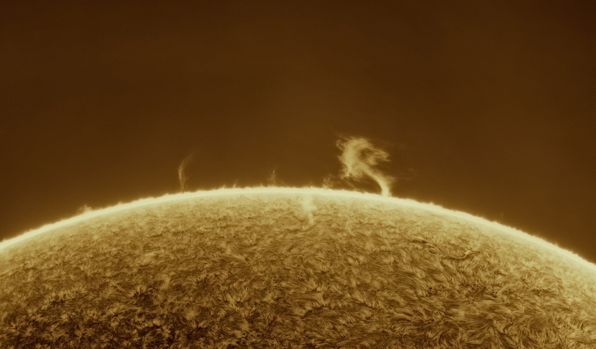 Manchas solares en detalle